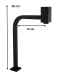 GRIFO ECOSOFT ALTO CROMADO