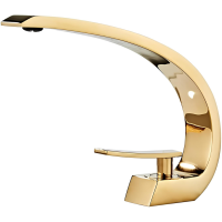GRIFO MEZCLADOR ECOCURVE COLOR DORADO
