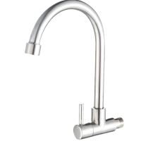 GRIFO ECOFLOW DE PARED CROMADO