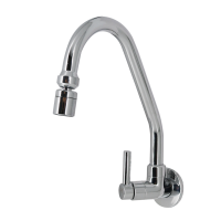 GRIFO ECOFLOW DE PARED SIMPLES CROMADO