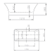 BANERA INMERSION RESINA WHITE 1.70 M