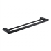 KIT ACCESORIOS BANO BRATTI FLAT NEGRO MATTE 4PÇ