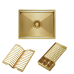 CANAL UMEDO FH 500*400*110 450CM GOLD + NANO