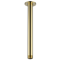 BRAZO DE TECHO CON 250MM PARA DUCHA COLOR DORADO PULIDO