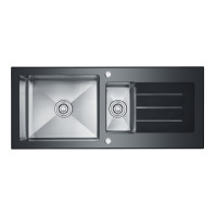 FREGADERO COCINA NEGRO - INOX