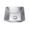 LAVABO DE SOBREPONER EN INOX 40*40*13CM  WBT4040