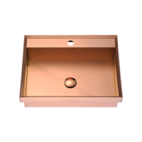 LAVABO DE EMPOTRAR EN INOX 52*41*13CM WBT5241RG