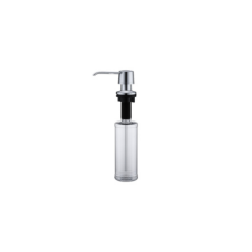DISPENSADOR DE JABON COLOR CROMADO