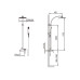 DUCHA DE PARED THAMES CROMADO