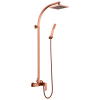 DUCHA DE PARED ROSE GOLD THAMES