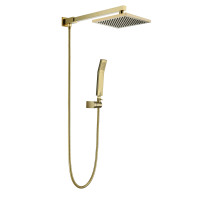 DUCHA CON DESVIADOR DORADO THAMES 