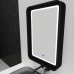 ESPEJO SMART EN SOLID SURFACE CON 550*800*120MM EN COLOR NEGRO MATTE