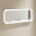 ESPEJO SMART EN SOLID SURFACE 1200*500*120MM EN COLOR BLANCO MATTE