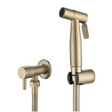 DUCHA HIGIENICA ECOORB DOURADO SATINADO