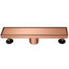 DESAGUE LINEAL INOXIDABLE ROSE GOLD 30 CM