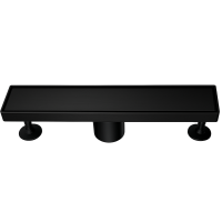 DESAGUE LINEAL INOXIDABLE NEGRO MATE 30 CM