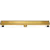 DESAGUE LINEAL INOXIDABLE DORADO 90 CM