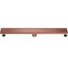 DESAGUE LINEAL INOXIDABLE ROSE GOLD 90 CM