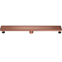 DESAGUE LINEAL INOXIDABLE ROSE GOLD 90 CM