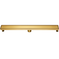 DESAGUE LINEAL INOXIDABLE DORADO 60 CM