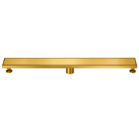 DESAGUE LINEAL INOXIDABLE DORADO 80 CM