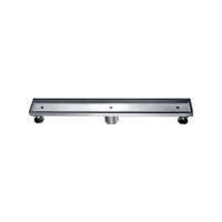 Desagüe de Piso Lineal Dawn 120 cm en Acero Inoxidable – Acabado Acero Satinado - Reversible -LCO470304