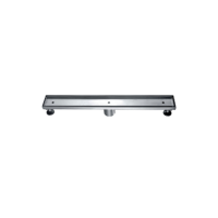 Desague de Piso Lineal Dawn 60 cm em Aço Inoxidável –  Acabado Acero Satinado -  Reversível - LCO240304