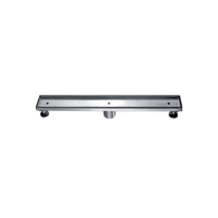 Desagüe de Piso Lineal Dawn 90 cm en Acero Inoxidable – Acabado Acero Satinado -  Reversible - LCO360304