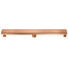 DESAGUE LINEAL INOXIDABLE ROSE GOLD 80 CM