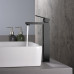 GRIFO MONO ALTO THAMES NEGRO MATE