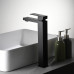 GRIFO MONO ALTO THAMES NEGRO MATE