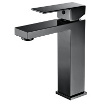 GRIFO MONO MEDIO THAMES GRAFITO POLIDO