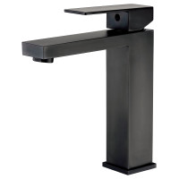 GRIFO MONO MEDIO THAMES NEGRO