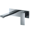 GRIFO DE PARED MONO THAMES AÇO CEPILLADO