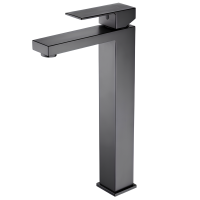 GRIFO MONO ALTO THAMES GRAFITO PULIDO