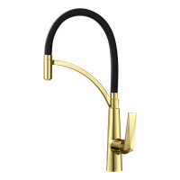GRIFO COCINA PULL-OUT MONO DORADO DIAMOND