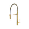 GRIFO GOURMET SLIM MONO DE COCINA DORADO CARL