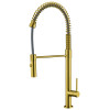 GRIFO GOURMET SLIM MONO DE COCINA DORADO CEPILLADO CARL