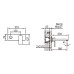 GRIFO DE PARED MONO THAMES GRAFITO PULIDO