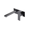 GRIFO DE PARED MONO THAMES GRAFITO PULIDO