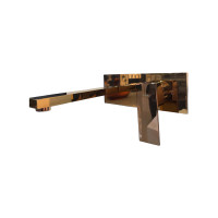 GRIFO DE PARED MONO THAMES ROSE GOLD