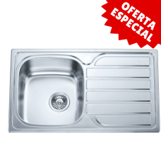 FREGADERO COCINA INOX CH390  48*78*19CM
