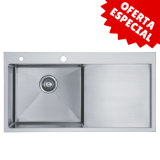 FREGADERO COCINA INOX F8537R 900*470*215MM