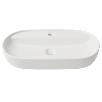 LAVABO MAXI DE SOBREPONER ART BASIN CON 815*415*140MM COLOR BLANCO MATTE