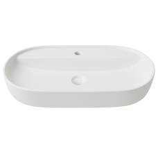 LAVABO MAXI DE SOBREPONER ART BASIN CON 815*415*140MM COLOR BLANCO MATTE
