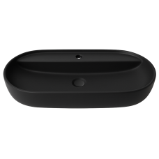 LAVABO MAXI ART BASIN  DE APOYO CON 815*415*140MM COLOR NEGRO MATTE