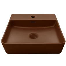 LAVABO ÉVORA A448 ART BASIN 420*400*155MM BROW