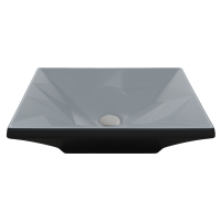 LAVABO CRISTALLO A562 ART BASIN 420*420*135MM MBGW