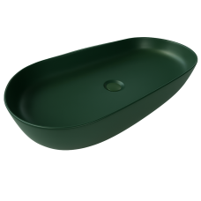 LAVABO MAXI ART BASIN CON 820*415*135MM COLOR VERDE MUSGO