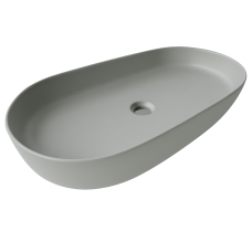 LAVABO MAXI ART BASIN CON 820*415*135MM COLOR GRIS CLARO